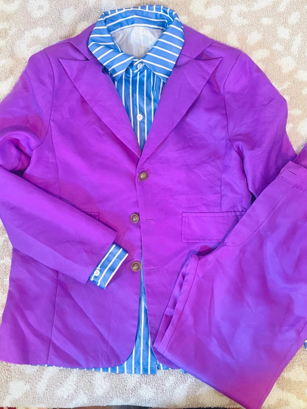 NWOT Yoshikage Kira JoJo's Bizarre Adventure Cosplay Costume Set Size L